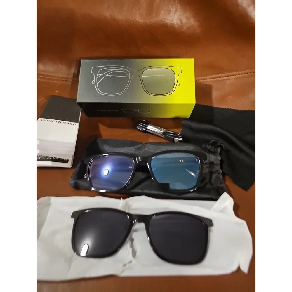 GS05 Smart Bluetooth Glasses Music Voice Assistant &‎ Hands-Free Calls